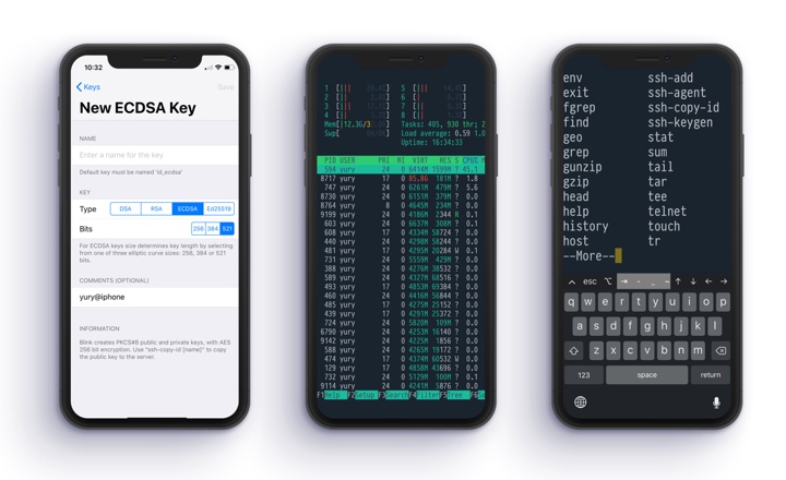 Blink Shell: Mosh & SSH